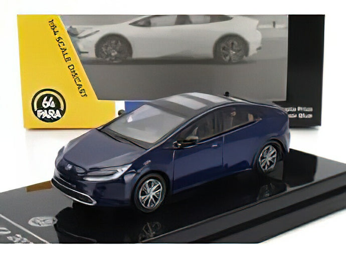 TOYOTA  PRIUS LHD 2023 - BLUE/PARAGON 1/64 ミニカー
