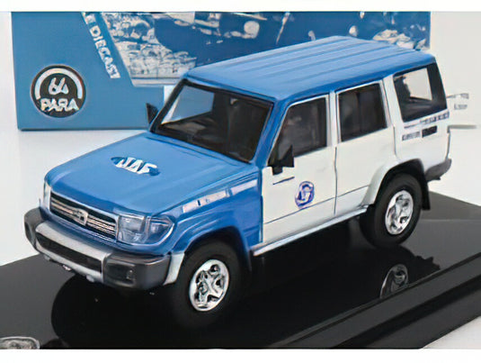 TOYOTA  LAND CRUISER 76 JAF JAPAN AUTOMOBILE FEDERATION 2017/PARAGON 1/64 ミニカー