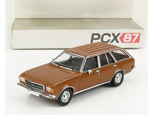 OPEL  REKORD D CARAVAN 1981 - BROWN MET /PREMIUM CLASSIXXS 1/87ミニカー