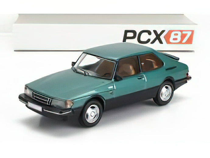 SAAB - 900 TURBO 1986 - GREEN /PREMIUM CLASSIXXS 1/87ミニカー