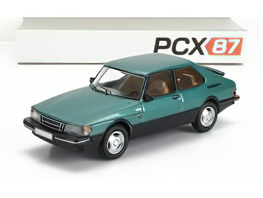 SAAB - 900 TURBO 1986 - GREEN /PREMIUM CLASSIXXS 1/87ミニカー
