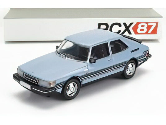 SAAB - 900 TURBO 1986 - LIGHT BLUE /PREMIUM CLASSIXXS 1/87ミニカー