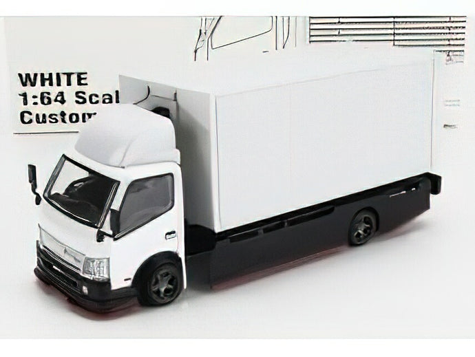 ISUZU - CUSTOM TRUCK CAR TRANSPORTER 1993 - WHITE/PEAKO 1/64 ミニカー