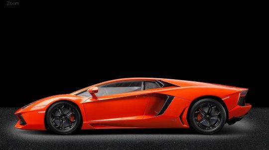 ギャラリービューアに画像をロードする, Lamborghini Aventadorランボルギーニアヴェンタドール LP 700-4 - Arancio Argos 1/8 pocherポケール 組み立てキット ミニカー
