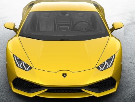 【予約】Lamborghini Huracanランボルギーニウラカン LP 610-4 - Giallo Midas (pearl effect) 1/8 pocherポケール 組み立てキット ミニカー