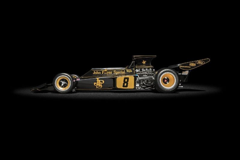 Lotus 72D - 1972 British GP - Emerson Fittipaldi /Pocher 1/8 組み立てキットミニカー