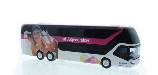 ruf Jugendreisen Briskamp Harsewinkel Neoplan Skyliner ´11 69046 バス/Rietze  1/87 ミニチュア 外国車両