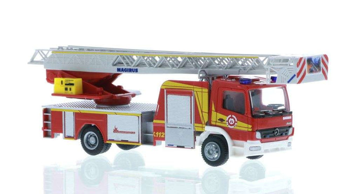 Feuerwehr Weilheim Iveco Magirus DLK Aerial ladder 71618 消防車 /Rietze  1/87 ミニチュア 外国車両