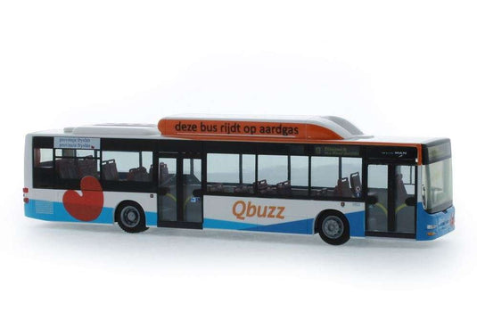 Qbuzz Friesland MAN Lion´s City CNG 72737 バス/Rietze  1/87 ミニチュア 外国車両