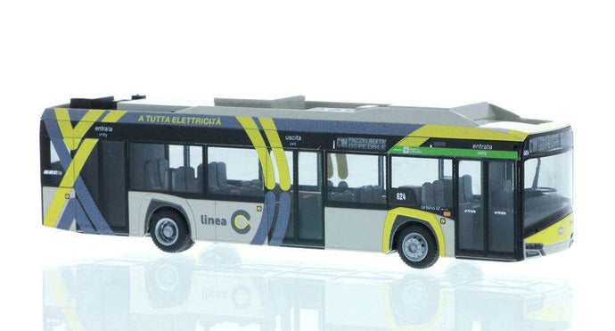 ATB Bergamo Solaris Urbino 12´14 electric 73037 バス/Rietze  1/87 ミニチュア 外国車両