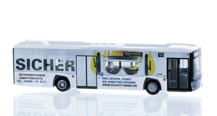 Volklinger Verkehrsbetriebe Solaris Urbino 12 14 73041 バス/Rietze  1/87 ミニチュア 外国車両