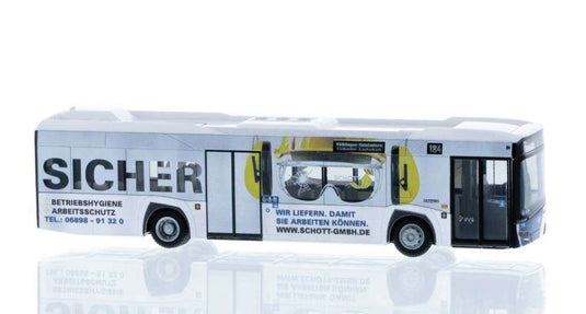 Volklinger Verkehrsbetriebe Solaris Urbino 12 14 73041 バス/Rietze  1/87 ミニチュア 外国車両