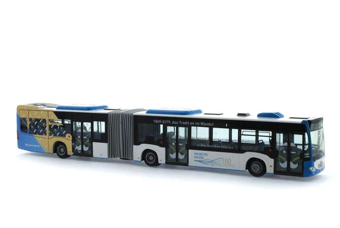 150 Jahre Stadtwerke Wilhelmshaven Mercedes BenzメルセデスベンツCitaro G15 73651 バス/Rietze  1/87 ミニチュア 外国車両