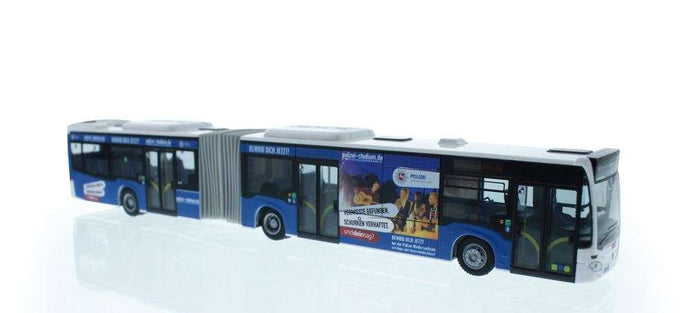 VOG Luneburg - Polizei Niedersachsen Mercedes Benzメルセデスベンツ Citaro G´15 73661 バス/Rietze  1/87 ミニチュア 外国車両