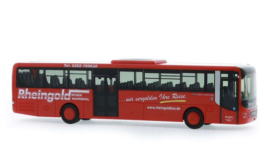 Rheingold Reisen Wuppertal MAN Lion´s Intercity 74711 バス/Rietze  1/87 ミニチュア 外国車両