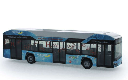 Graz Linien Solaris Urbino 12´19 Hydrogen Postbus-Holding 77001 バス/Rietze  1/87 ミニチュア 外国車両