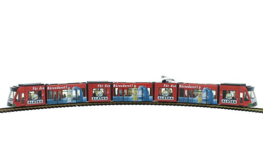 Stadtwerke Augsburg-Alaska Siemens Combino STRA01055 バス/Rietze  1/87 ミニチュア 外国車両