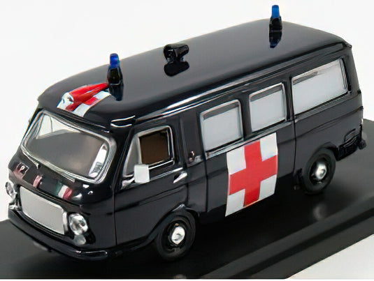 FIAT  238 AMBULANZA CARABINIERI POLICE - BLUE /Rio 1/43ミニカー