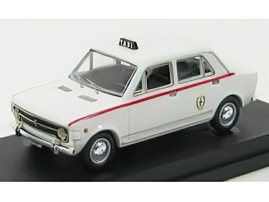 FIAT  128 4-DOOR TAXI MILANO 1972 - WHITE /Rio 1/43ミニカー
