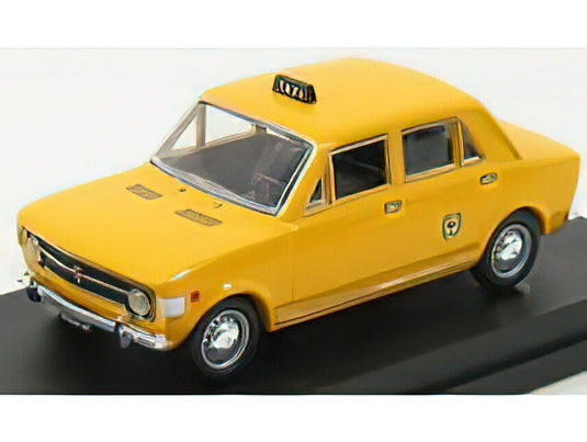 FIAT  128 TAXI MILANO 1971 - 4 PORTE - 4 DOORS - YELLOW /Rio 1/43ミニカー