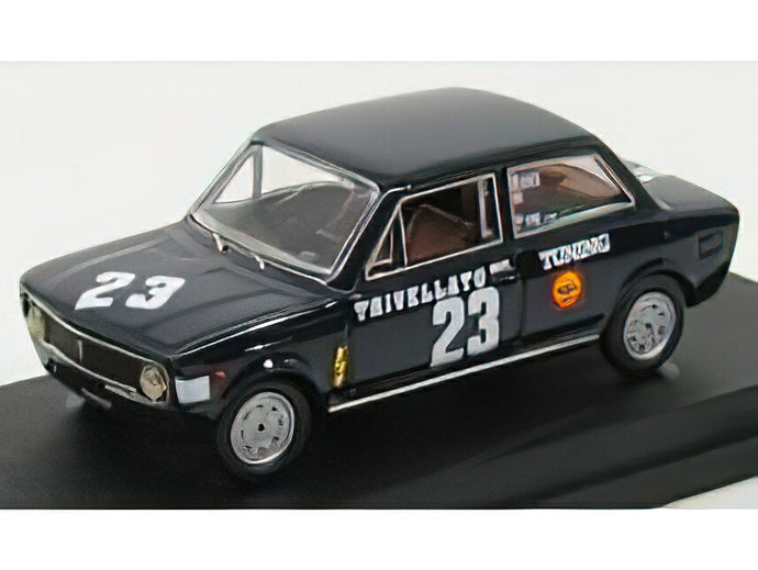 FIAT  128 N 23 TRIVELLATO TUNING - MONZA 1970 CRASSEVIG - BLUE /Rio 1/43ミニカー
