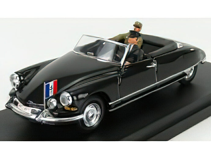 CITROEN  DS CABRIOLET WITH FIGURE GENERAL DE GAULLE 1959 /Rio 1/43ミニカー