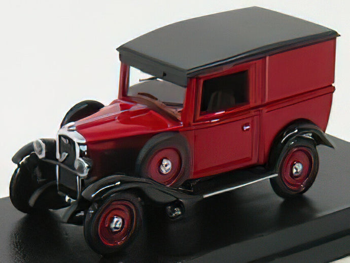 FIAT  508 BALILLA VAN 1935 - RED BLACK /Rio 1/43ミニカー