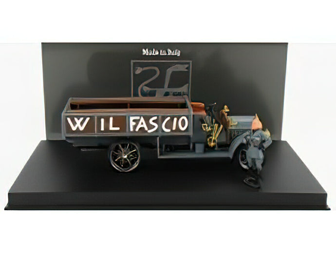 FIAT  18BL TRUCK - W IL FASCIO - LA MARCIA SU ROMA 22 OTTOBRE 1922 /Rio 1/43ミニカー