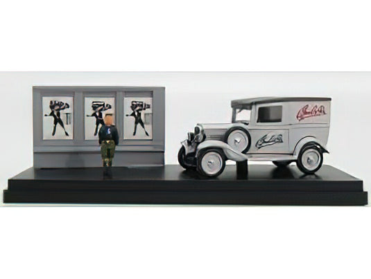 FIAT  BALILLA AUTOCARRO PUBLICITARIE WITH FIGURE 1932 /Rio 1/43ミニカー