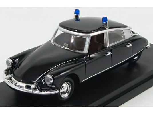 CITROEN  ID19 PREFECTURE DE PARIS - POLICE - 1968 - BLACK /Rio 1/43ミニカー