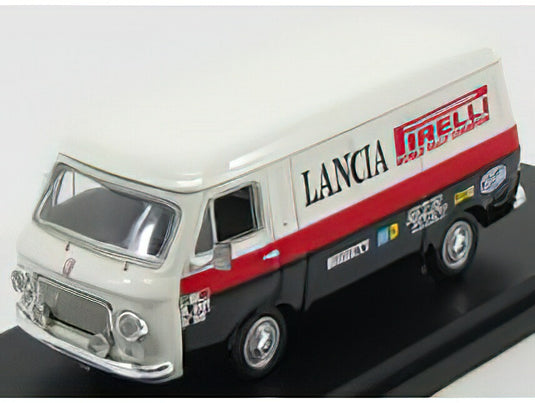 FIAT  238 VAN ASSISTENZA LANCIA WRC 1970 - WHITE BLACK RED /Rio 1/43ミニカー