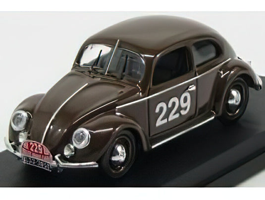 VOLKSWAGEN  BEETLE N 229 RALLY MONTECARLO 1952 NATHAN /Rio 1/43ミニカー