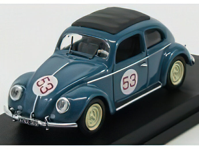 VOLKSWAGEN  BEETLE N 53 NURBURGRING 1954 W.VON TRIPS - BLUE /Rio 1/43ミニカー