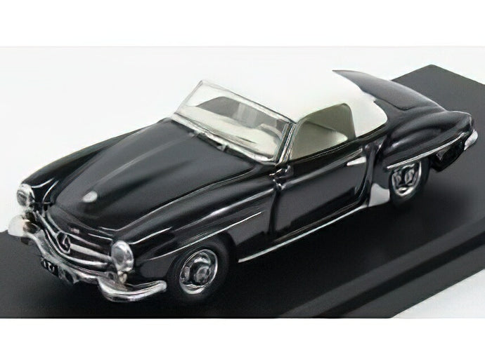 MERCEDES BENZベンツ 190SL SPIDER CABRIOLET CLOSED 1959 - BLACK WHITE /Rio 1/43ミニカー