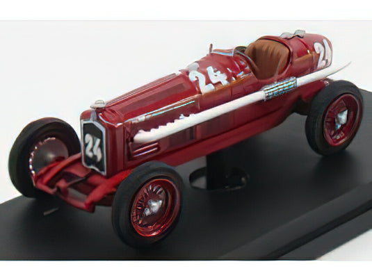 ALFA ROMEO  P3 SPIDER N 24 MONACO GP 1932 B.BORACCHINI - RED /Rio 1/43ミニカー
