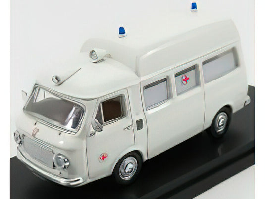 FIAT  238 AMBULANZA CROCE ROSSA ITALIANA 1970 - WHITE /Rio 1/43ミニカー