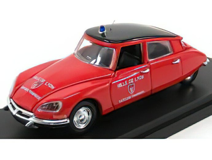 CITROEN  DS19 POMPIERS DE VILLE DE LYON 1956 - RED /Rio 1/43ミニカー
