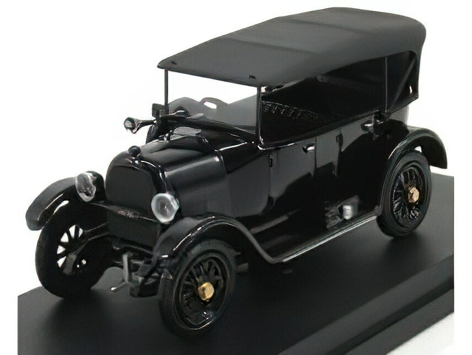 FIAT  501 CABRIOLET CLOSED LA SAETTA DEL RE 1919 - BLACK /Rio 1/43ミニカー