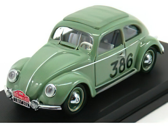 VOLKSWAGEN  BEETLE MAGGIOLINO N 386 RALLY MONTECARLO 1954 PRAGER /Rio 1/43ミニカー