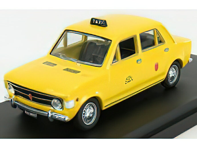 FIAT  128 4-DOORS TAXI ROMA 1971 - YELLOW /Rio 1/43ミニカー