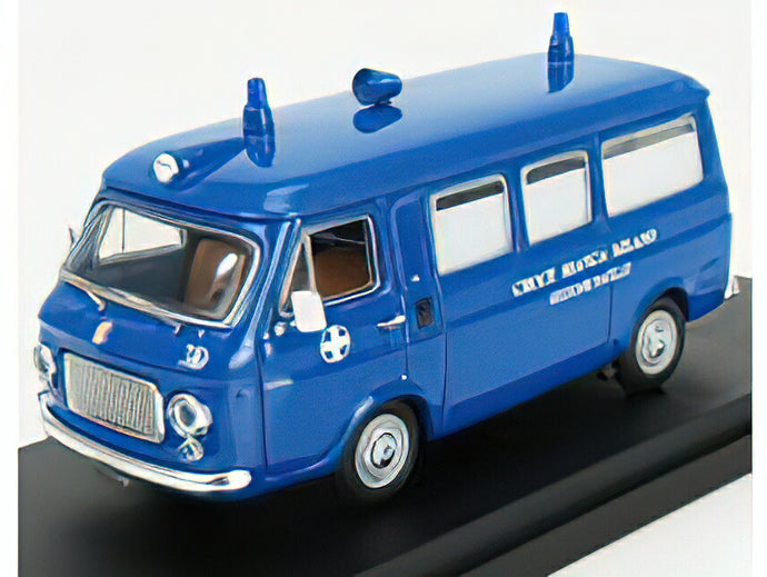 FIAT  238 AMBULANZA CROCE BIANCA MILANO SEZIONE PAULLO 1970 /Rio 1/43ミニカー