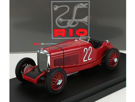MERCEDES BENZ F1 SSK 7.1L S6 SUPERCHARGED SPIDER N 22 MONZA GP 1931 B.IVANOSKI  /Rio 1/43ミニカー