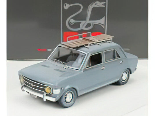 FIAT  128 CON SCI 1970 - WINTER VACATION WITH SKI - GREY /Rio 1/43ミニカー