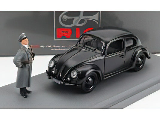 VOLKSWAGEN BEETLE KAFER KDF WAGEN WITH FIGURE 1941 - BLACK /Rio 1/43ミニ –  ラストホビー