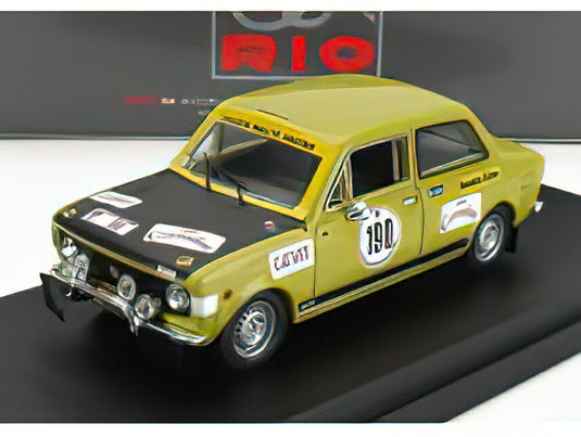 FIAT  128 Gr.1 CECCATO RALLY RACING N 190 RALLY SAN MARTINO DI CASTROZZA 1972 A.BETTEGA /Rio 1/43ミニカー