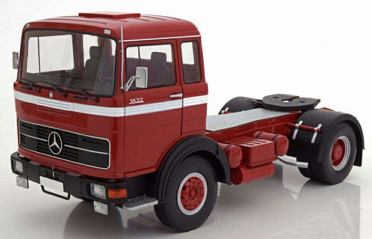 MERCEDES LPS 1632 レッド ブラック ホワイト 1969/ ROAD-KINGS 1/18 ミニカー