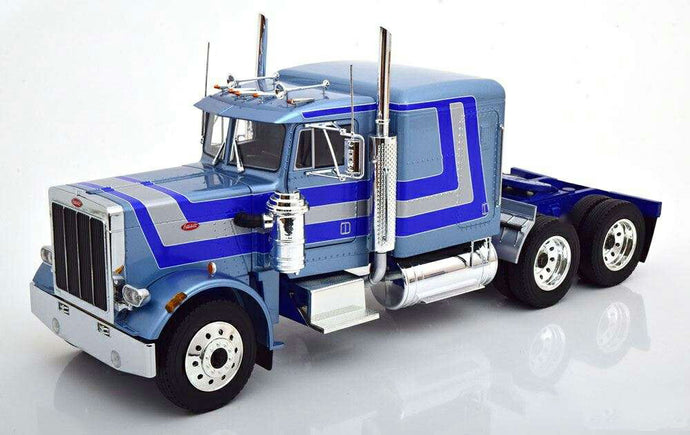 Peterbilt 359 blue metallic silver RK180084 / Road King トラック トラクタ 1/18 模型