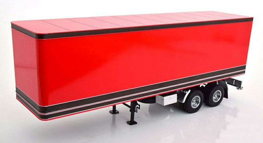 Box Semitrailer red black RK180166 / Road King トラック トレーラー 1/18 模型