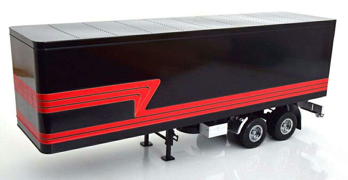Box Semitrailer black red RK180167 / Road King トラック トレーラー 1/18 模型