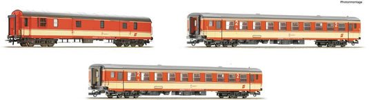 Roco 74052set (2): Express train "E 712" DC 電車 HOゲージ